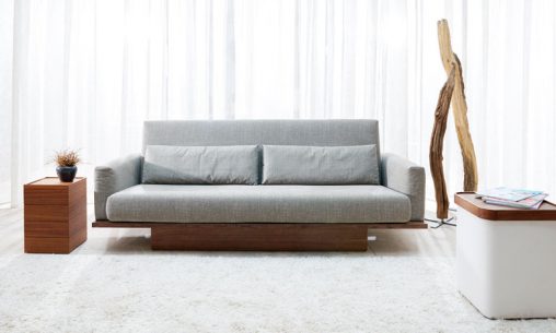 Sofa mit Schlaffunktion. Modell Pio von Signet Möbel.